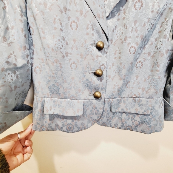 W Work to Weekend Vintage Blazer Size 8 - Picture 11 of 13